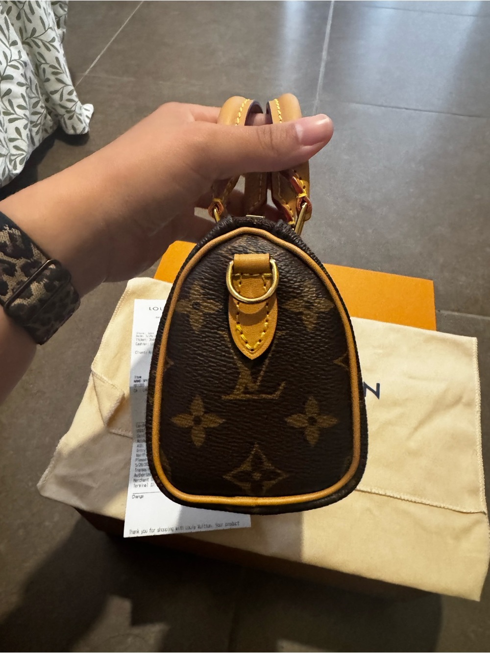 Louis Vuitton Nano Speedy - Picture 9 of 11